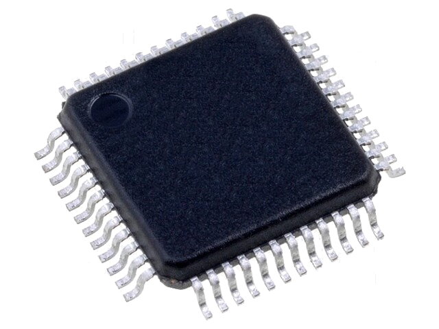 IC: microcontroller; LQFP48; 256BSRAM,16kBFLASH; Cmp: 8 IC: microcontroller; LQFP48; 256BSRAM,16kBFLASH; Cmp: 8